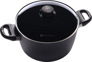 Swiss Diamond - 9.5" XD Non-Stick Soup Pot with Lid (24 cm) - XD6124C