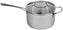 Swiss Diamond - DLX 2.6 Qt Premium Stainless-Steel Saucepan & Glass Lid - PSLA31118iC