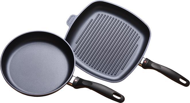 Swiss Diamond - XD Non-Stick Fry Pan & Grill Pan, Set of 2 Piece - XDSET282