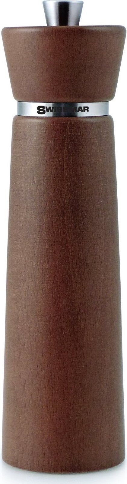 Swissmar - Connoisseur Hamburg 8" Chestnut Stain Pepper Mill (20cm) - SMP2001HC