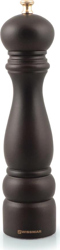 Swissmar - Connoisseur Munich 9" Chocolate Wood Pepper Mill (24cm) - SMP2401CH