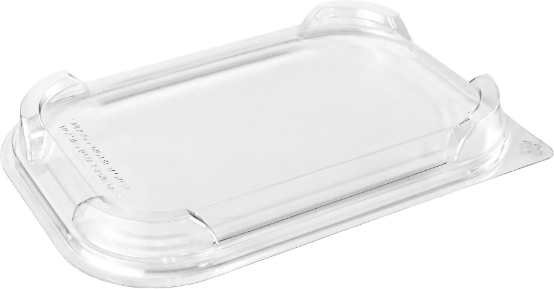 Talthi - Rectangular RPET Dome Lid for 52 Oz Container 220/Cs - 340406