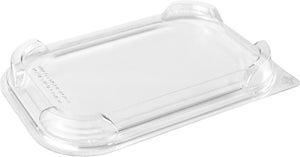 Talthi - Rectangular RPET Dome Lid for 52 Oz Container 220/Cs - 340406