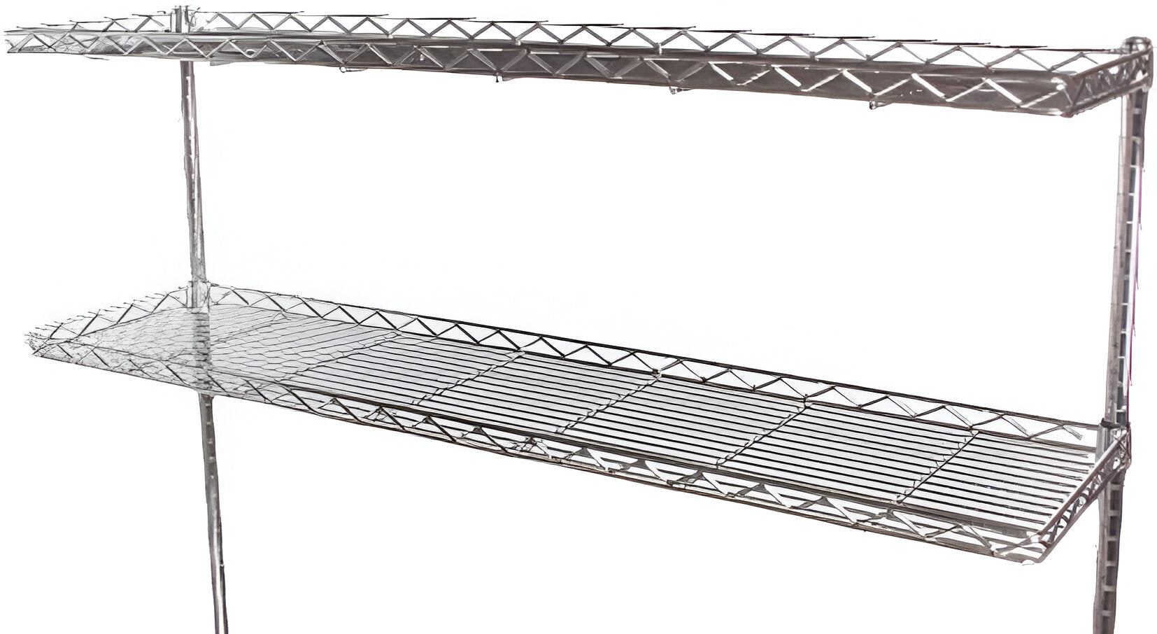 Tarrison - 24" x 12" Wire Cantilever Shelf with Chrome Finish - CS1224C