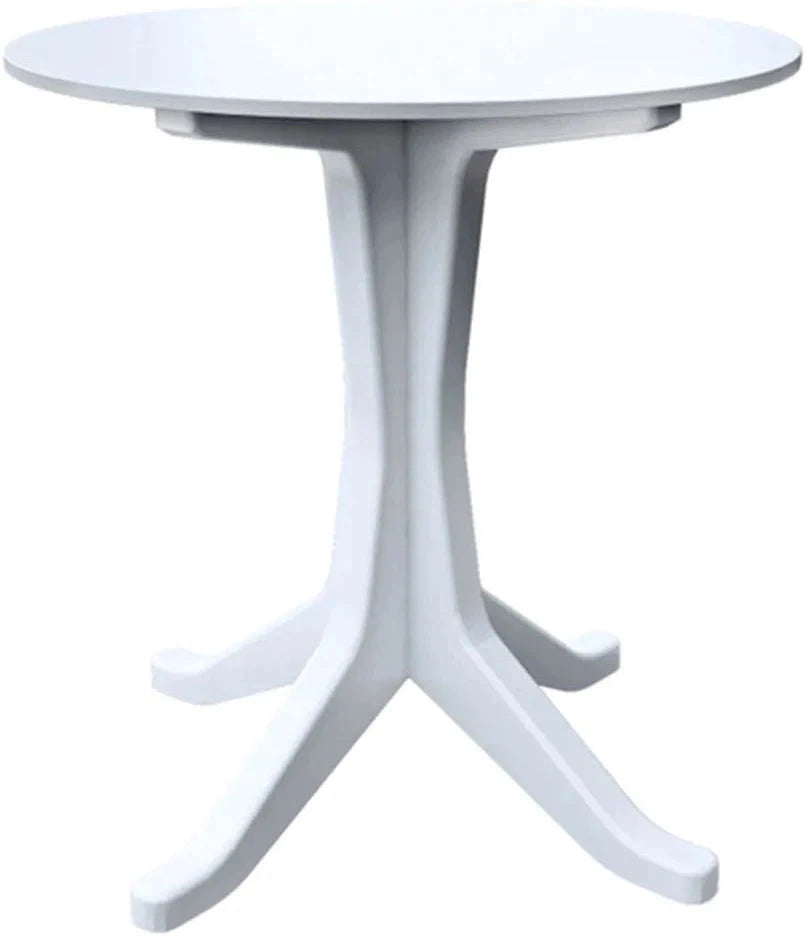 Tarrison - 27.5" Levante Dining Table (White) - ATLEVAWHT