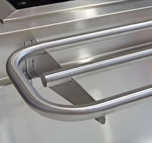 Tarrison - 42" Tubular Stainless Steel Servery Tray Rail - TTR-42