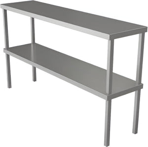 Tarrison - 48" x 12" x 30" Double Overshelf Table Mount - DOS1248