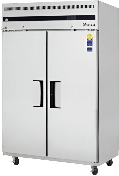 Tarrison - 49" Two Section Stainless Steel Top Mount Reach-In Refrigerator with 2 Solid Doors - CO-TSR2