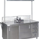 Tarrison - 60" Cabinet Base Demo Table with Overhead Mirror & 3 Drawers - DTCB3060D