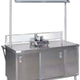 Tarrison - 60" Cabinet Base Demo Table with Overhead Mirror - DTCB3060