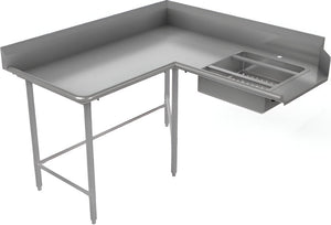 Tarrison - 60" Left-To-Right Soiled Dishtable - CSDT60L