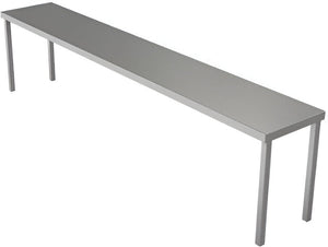 Tarrison - 60" x 12" x 18" Single Overshelf Table Mount - SOS1260