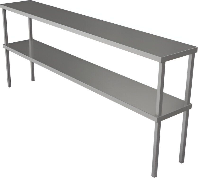 Tarrison - 60" x 12" x 30" Double Overshelf Table Mount - DOS1260