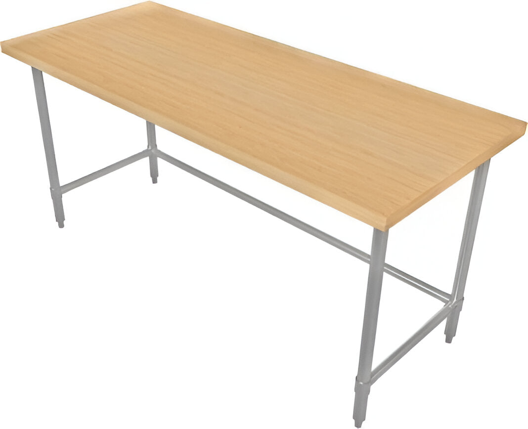 Tarrison - 60" x 30" Butcher Block Top Work Table - HTB-3060G