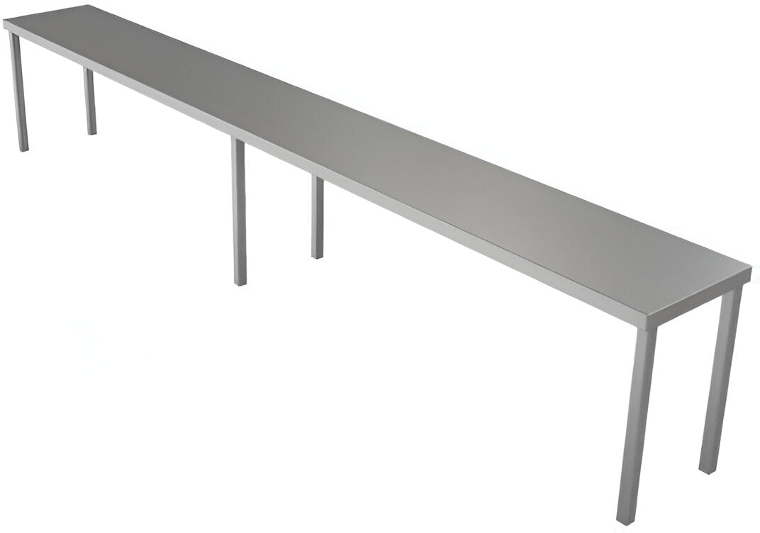 Tarrison - 84" x 12" x 18" Single Overshelf Table Mount - SOS1284