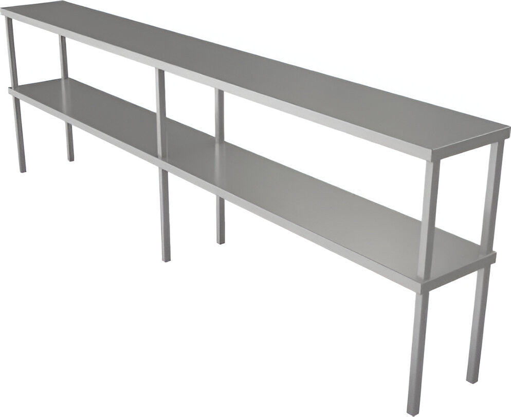 Tarrison - 84" x 12" x 30" Double Overshelf Table Mount - DOS1284