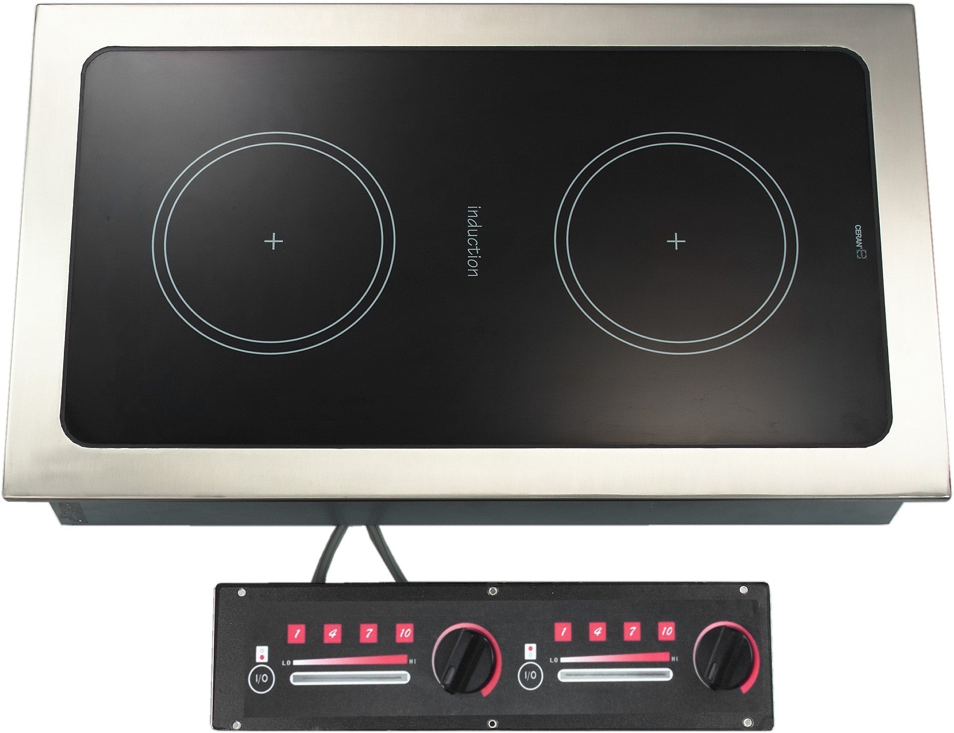 Tarrison - Induction Range Drop-In with 2 Burners (6000 Watts) - DI-60-2