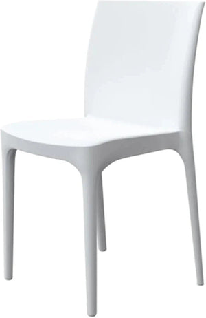 Tarrison - Zip Side Chair (White) - ASZIPWHT