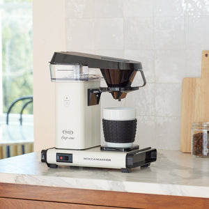 Technivorm - Moccamaster Cup-One Off-White Single Serve Coffee Maker with No Drip-Stop - 69211