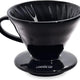 The London Sip - 1-4 Cup Black Ceramic Coffee Dripper - CD2-B