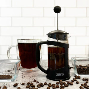 The London Sip - 1000 ml Stainless Steel French Press Immersion Brewer - FP1000