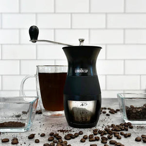 The London Sip - Black Manual Ceramic Burr Coffee Grinder - MG1