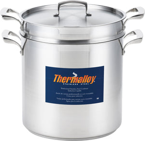 Thermalloy - 12 QT Stainless Steel Double Boiler - 5724072