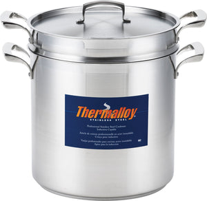 Thermalloy - 12 QT Stainless Steel Pasta Cooker - 5724082