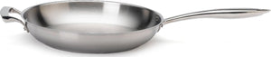 Thermalloy - 12" Stainless Steel Fry Pan with Helper Handle (Lid Not Included) - 5724052