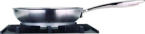 Thermalloy - 9.5" Deluxe Stainless Steel Fry Pan (Lid Not Included) - 5724050