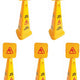 TiSA - 27" Yellow Safety Cone, 5/cs - TS6278