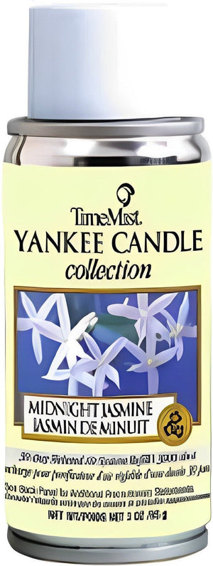 TimeMist - 30 Day Midnight Jasmine Micro Yankee Candle Collection Air Freshener Refill, Pack of 12 - B80401