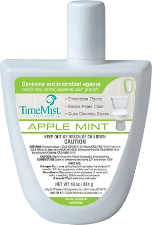 TimeMist - Apple Mint Scent Virtual Janitor Refill, Pack of 12 - B74601