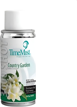 TimeMist - Metered 30 Day Country Gard Air Freshener Refill, Pack of 12 - B72001