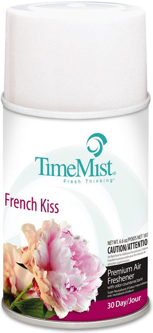 TimeMist - Metered 30 Day French Kiss Micro Air Freshener Refill, Pack of 12 - B72301