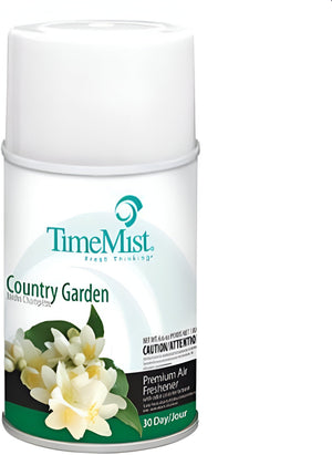 TimeMist - Premium Metered 30 Day Country Garden Air Freshener Refill, 12Cn/Cs - B69601