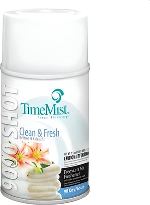 TimeMist - Metered 90 Day Clean & Fresh Air Freshener Refill, 6Cn/Cs - B68001