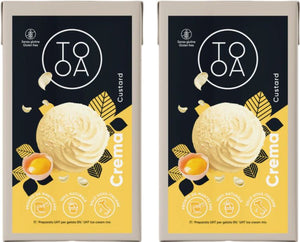 TooA - Cream Ice Cream, 1 L (Pack of 2) - MX-DA-0202-1L