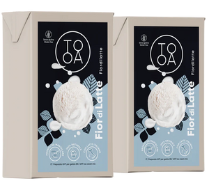 TooA - Fior di Latte Ice Cream, 1 L (Pack of 2) - MX-DA-0201-1L