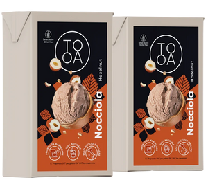 TooA - Hazelnut Ice Cream, 1 L (Pack of 2) - MX-DA-0203-1L