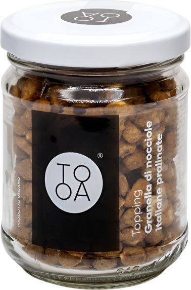 TooA - Ice Cream Topping Sugar-Coated Chopped Italian Hazelnuts, 100 gr - TO-NU-0003