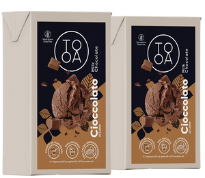 TooA - Milk Chocolate Ice Cream, 1 L (Pack of 2) - MX-DA-0205-1L