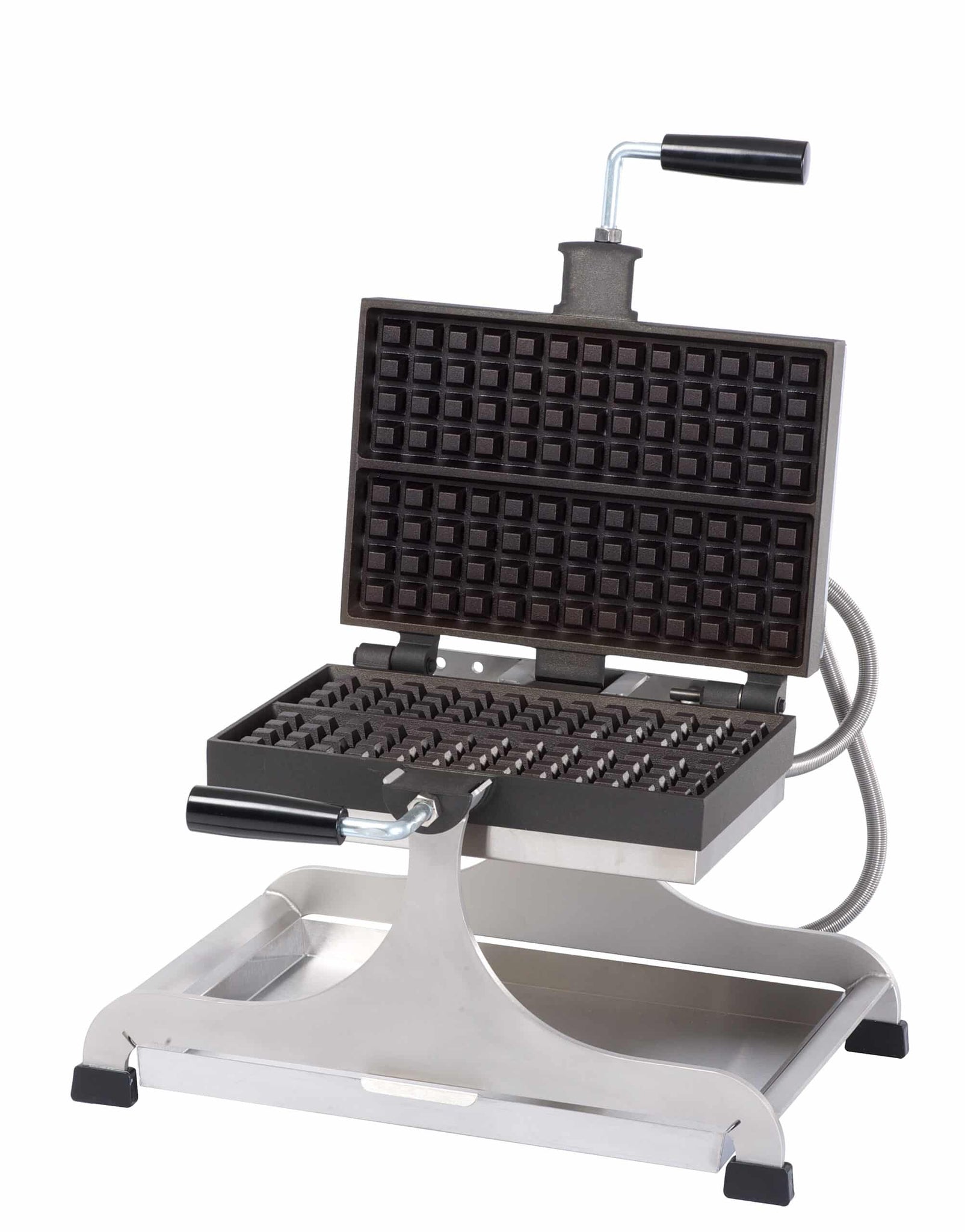 KRAMPOUZ - 4" x 13", 240 V Swivel Liège Waffle Maker - WECCIEAT