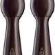 Tre Spade - 15-cm Bohème Dark Beech Wood Pepper Mill, Pack of 2 - 43694