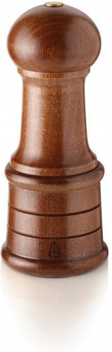 Tre Spade - 15 cm Dark Italian Seasoned Beech Wood Nutmeg Grinder, Pack of 4 - 43695