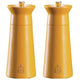 Tre Spade - 15 cm Orange Beech Wood Pepper Mill, Pack of 4 - 43689