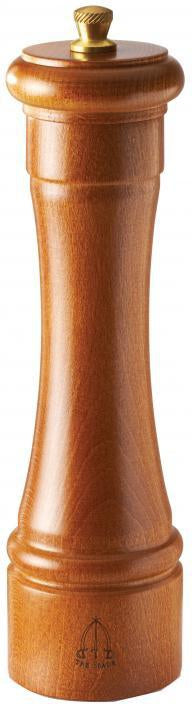 Tre Spade - 21 cm Dark Italian Beech Wood Pepper Mill, Pack of 2 - 43667