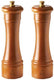 Tre Spade - 21 cm Dark Italian Beech Wood Pepper Mill, Pack of 2 - 43667