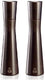 Tre Spade - 26 cm Turandot Series Dark Italian Beech Wood Pepper Mill, Pack of 2 - 43676