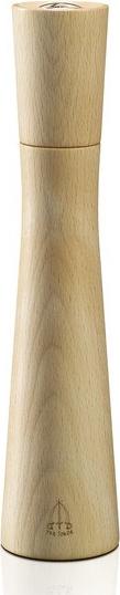 Tre Spade - 26 cm Turandot Series Light Italian Beech Wood Pepper Mill, Pack of 2 - 43675